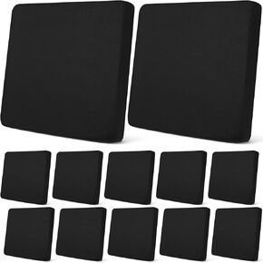 Newwiee Patio Stretch Sofa Cushion Cover Outdoor Cushion Cover Replacement Couch Slipcover Sofa Seat Cover Flexibility Chair Cushion Cover Furniture Protector (Beige,16 Pcs)