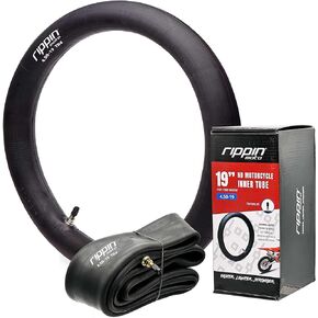 90/90-21 or 80/100-21 (3.00 X 21) Heavy Duty Motorcycle Tube - Premium 3MM Thick Natural Rubber - TR4 Valve - Fits Most 21" Motocross and Dirt Bike Tires (3.00-21)
