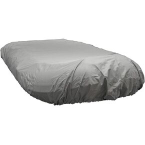 UV Resistant Inflatable Dinghy Boat Cover, Grey, 10-11-Feet