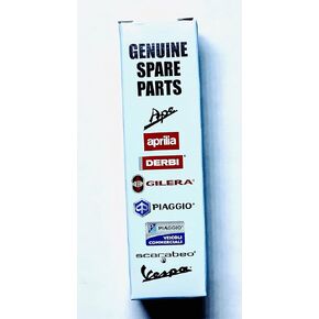 Vespa OEM Spark Plug CR8EKB With Dual Ground Electrodes For VESPA GTS 300 GTS 300 Super GTS 300 Super ABS GTV 300 GTV 300 ABS PIAGGIO BV 300 Part# 639687 ( sold as one each), One Size