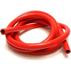 HPS 5/8" ID Red high temp reinforced silicone heater hose 10 feet roll, Max Working Pressure 70 psi, Max Temperature Rating: 350F, Bend Radius: 3"