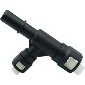 HVAC Heater Hose Connector for Cadillac, Chevrolet, GMC Pickup Truck SUV Replace 15055342, 800-414 (Black)