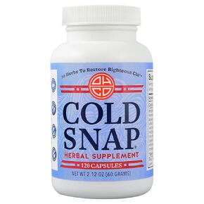 OHCO Cold Snap - Chinese Herbal Supplement for Deep-Level Immune Support - Immune System Booster with 20 Natural Ingredients Including Ginseng & Ginger - Fast Acting for Sudden Issues - 120 Capsules