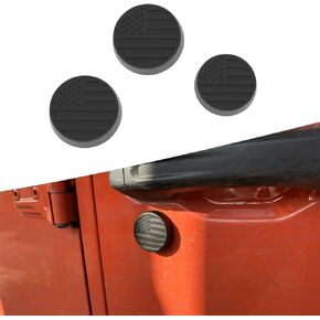 Keyhole Covers, Magnetic Door Lock Cover for 2018-2024 Wrangler JL and Gladiator JT, Keyhole Protection Accessories