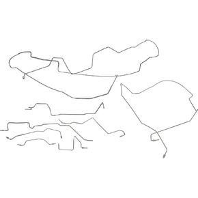 Dorman 919-282 Stainless Steel Brake Line Kit Compatible with Select Dodge Models (OE FIX)