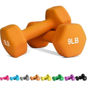 Balelinko Home Gym Equipment Workouts Strength Training Weight Loss Pilates Weights Yoga Sets Free Weights for Women, Men, Seniors and Youth