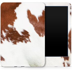 MightySkins Skin Compatible with Amazon Kindle 6-inch 11th Gen (2022) Full Wrap - Cow Hide | Protective, Durable, and Unique Vinyl Decal wrap Cover | Easy to Apply | Made in The USA