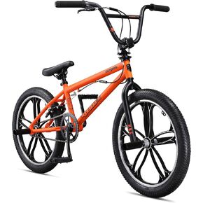 دراجة Mongoose Legion Kids Freestyle Sidewalk BMX، راكبون مبتدئون، أولاد وبنات، عجلات مقاس 16-20 بوصة، إطار فولاذي Hi-Ten، تروس Micro Drive BMX in Kuwait