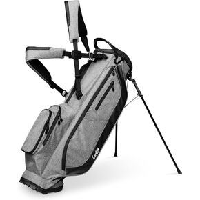 The Cruiser by Sunday Golf - Lightweight Full-Size Stand Bag with self-Balancing Double Strap - Carry or Use on Golf Cart - Best Value for 18 Holes, Walking or Driving Range, 4.75 pounds in Kuwait