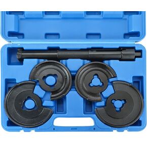 ATPEAM Coil Strut Spring Compressor Telescopic Repair Tool Kit 5 PCS Suspension Coil Spring Compressor Repair Tools Set Front Rear Axle Repair Tools Compatible for Mercedes Benz