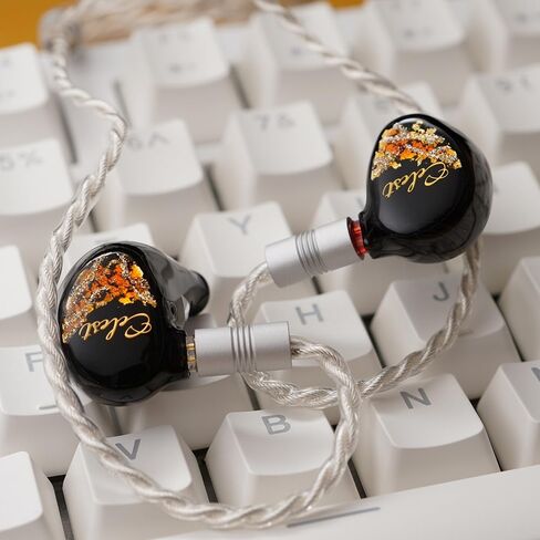 HiFiGo Kinera Celest Plutus Beast 1 BC+1 BA+1 SPD in-Ear Monitors, Bone-Conduction Driver IEMs in-Ear Earphones with Hand-Painted Faceplate and Rich Smooth Tuning (Blue, 3.5mm) in Saudi Arabia