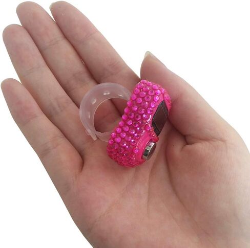 6 قطع من عدادات الأصابع - 5 عدادات أصابع إلكترونية رقمية LED، عداد عداد ميكانيكي يدوي لتتبع عدد اللفة مع تصميم لامع - ستة ألوان in Kuwait