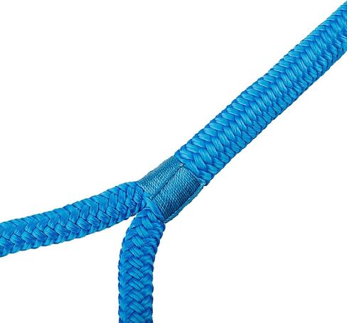 Amarine Made Double Braided Nylon Dock Lines 4840 lbs Breaking Strength (L: 25 ft. D: 1/2 inch Eyelet: 12 inch) 2 Pack of Marine Mooring Rope Boat Dock Lines Working Load Limit: 968 lbs in Saudi Arabia