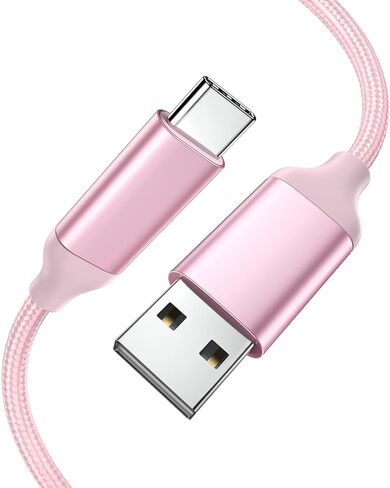 15FT USB Type C Charging Cable Blue, Long Android Auto Cable, USB A to USB C Quick Charge Cord for iPhone 15/15 Pro/15 Plus/15 Pro Max,Samsung Galaxy S24 A15 S23 S22 S21 S10 S9 S9+,Moto Z4 Z3 in Saudi Arabia