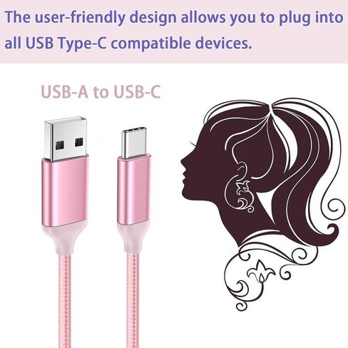 15FT USB Type C Charging Cable Blue, Long Android Auto Cable, USB A to USB C Quick Charge Cord for iPhone 15/15 Pro/15 Plus/15 Pro Max,Samsung Galaxy S24 A15 S23 S22 S21 S10 S9 S9+,Moto Z4 Z3 in Saudi Arabia