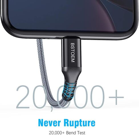 كابل شاحن C شحن سريع طويل USB C سلك نوع C شواحن 10FT 2Pack USB-C لهاتف Samsung Galaxy S10/S9/S8/s7/ Note/9/8، لهاتف Kindle Fire USB A إلى USBC in Kuwait