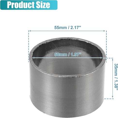 uxcell 50mm ID 50mm OD Universal Exhaust Muffler Pipe Gasket Motorcycle Exhaust Gaskets Graphite Seal Ring Repair Replacement for Dirt Pit Motocross in Kuwait