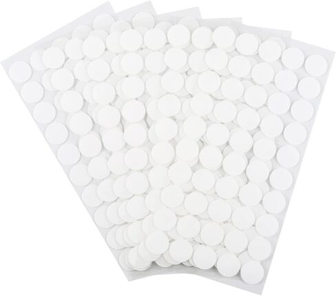 LoveBB 300 قطعة لاصقة شفافة مزدوجة الجوانب، معجون لاصق مستدير قابل للإزالة، ملصق لاصق صغير لا يترك أثرًا، معجون لزج للتعليق على الحائط لتزيين المهرجانات in Kuwait