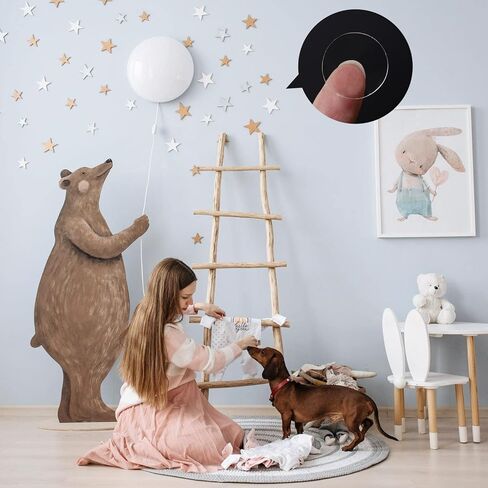 LoveBB 300 قطعة لاصقة شفافة مزدوجة الجوانب، معجون لاصق مستدير قابل للإزالة، ملصق لاصق صغير لا يترك أثرًا، معجون لزج للتعليق على الحائط لتزيين المهرجانات in Kuwait