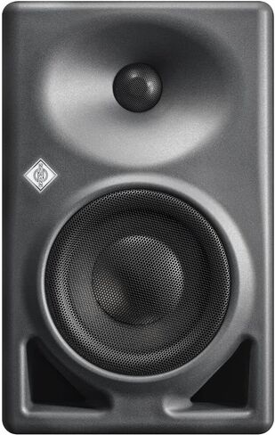 شاشة استوديو Neumann KH 120 II AES67 Active مقاس 5.25 بوصة ثنائية الاتجاه - أنثراسيت، حزمة زوجية مع وسادة عزل Auray IP-S (صغيرة، زوج) وميكروفون شاشة Neumann MA 1 in Saudi Arabia