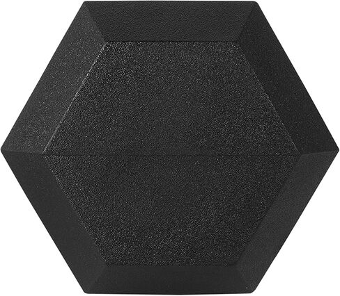 Signature Fitness Colored Rubber Encased Hex Dumbbell, Pairs or Sets, Multiple Packages in Saudi Arabia