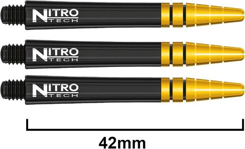 RED DRAGON Nitrotech Medium Stems - Black and Gold - 2 Sets per Pack (6 Stems in Total) in Saudi Arabia