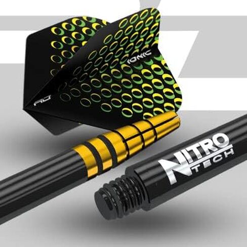 RED DRAGON Nitrotech Medium Stems - Black and Gold - 2 Sets per Pack (6 Stems in Total) in Saudi Arabia