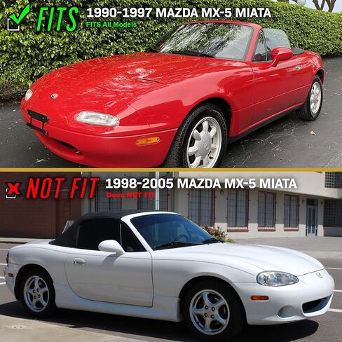 USR DEPO 90-97 MX-5 أضواء الإشارة - مجموعة مصابيح إشارة الانعطاف الأمامية ذات النمط الكريستالي JDM (يسار + يمين) متوافقة مع 1990-1997 Mazda MX5 Mk1 Miata (JDM Crystal Style All Smoked Out Lens) in Kuwait