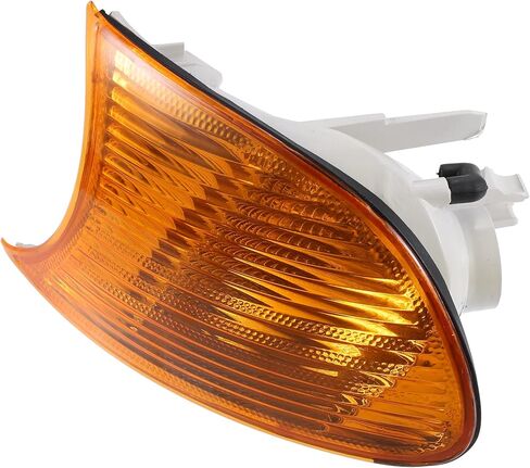 X AUTOHAUX زوج العنبر بدوره مصباح إشارة مصباح الجبهة اليسرى الجانب الأيمن الزاوية مصباح إشارة لسيارات BMW E46 3 سلسلة 2000-2001 2 باب in Kuwait