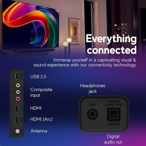 43-inch VIZIO 1080p Smart TV with AirPlay and Chromecast - 2021 Renewed Model in Kuwait