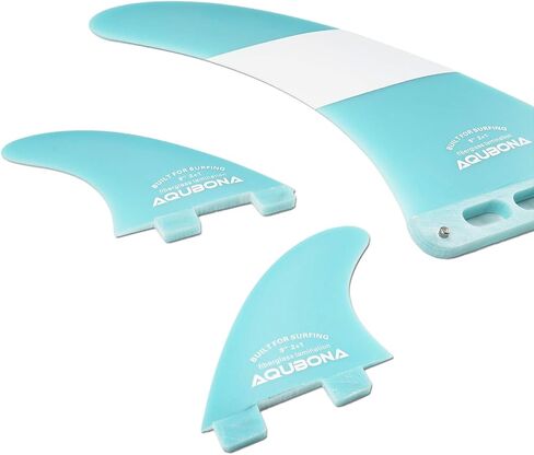 AQUBONA لوح التزلج Longboard Fin 9 بوصة زعنفة واحدة in Saudi Arabia