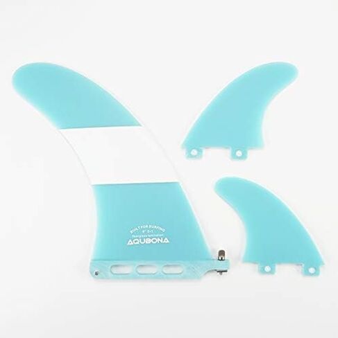AQUBONA لوح التزلج Longboard Fin 9 بوصة زعنفة واحدة in Saudi Arabia