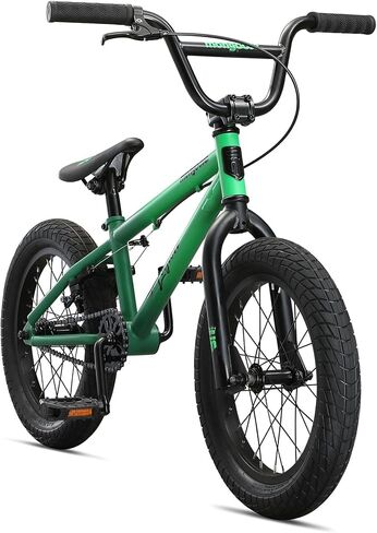 Mongoose Legion Kids Freestyle Sidewalk BMX Bike, Beginner Riders, Boys and Girls, 16-20-inch Wheels, Hi-Ten Steel Frame, Micro Drive BMX Gearing in Saudi Arabia