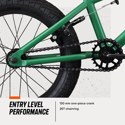 Mongoose Legion Kids Freestyle Sidewalk BMX Bike, Beginner Riders, Boys and Girls, 16-20-inch Wheels, Hi-Ten Steel Frame, Micro Drive BMX Gearing in Saudi Arabia
