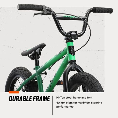 Mongoose Legion Kids Freestyle Sidewalk BMX Bike, Beginner Riders, Boys and Girls, 16-20-inch Wheels, Hi-Ten Steel Frame, Micro Drive BMX Gearing in Saudi Arabia