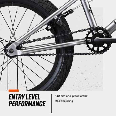 Mongoose Legion Kids Freestyle Sidewalk BMX Bike, Beginner Riders, Boys and Girls, 16-20-inch Wheels, Hi-Ten Steel Frame, Micro Drive BMX Gearing in Saudi Arabia