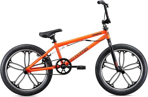 Mongoose Legion Kids Freestyle Sidewalk BMX Bike, Beginner Riders, Boys and Girls, 16-20-inch Wheels, Hi-Ten Steel Frame, Micro Drive BMX Gearing in Kuwait