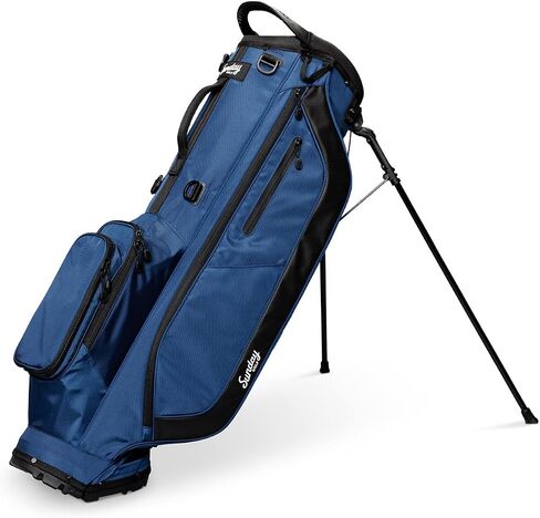 The Cruiser by Sunday Golf - Lightweight Full-Size Stand Bag with self-Balancing Double Strap - Carry or Use on Golf Cart - Best Value for 18 Holes, Walking or Driving Range, 4.75 pounds in Saudi Arabia