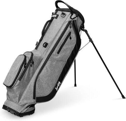 The Cruiser by Sunday Golf - Lightweight Full-Size Stand Bag with self-Balancing Double Strap - Carry or Use on Golf Cart - Best Value for 18 Holes, Walking or Driving Range, 4.75 pounds in Kuwait