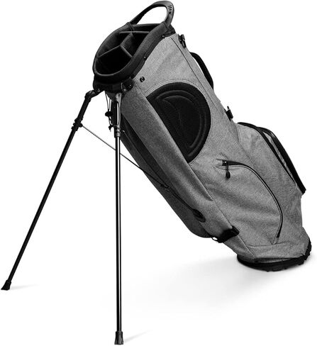 The Cruiser by Sunday Golf - Lightweight Full-Size Stand Bag with self-Balancing Double Strap - Carry or Use on Golf Cart - Best Value for 18 Holes, Walking or Driving Range, 4.75 pounds in Kuwait