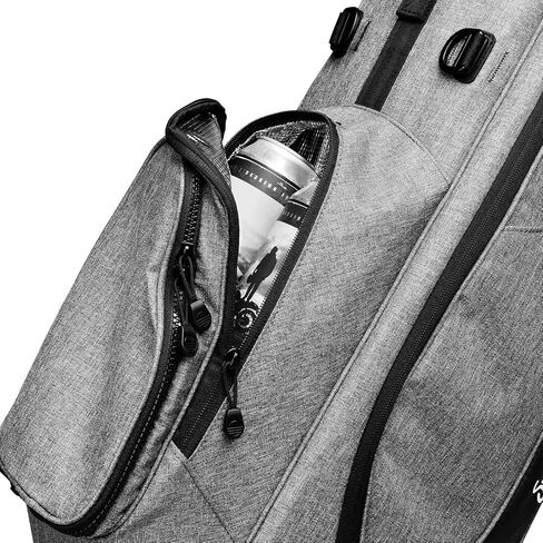 The Cruiser by Sunday Golf - Lightweight Full-Size Stand Bag with self-Balancing Double Strap - Carry or Use on Golf Cart - Best Value for 18 Holes, Walking or Driving Range, 4.75 pounds in Kuwait