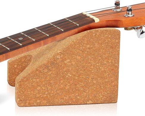 مسند رقبة جيتار الفلين، وسادة دعم مهد رقبة الجيتار، ملحقات الجيتار للإصلاح والصيانة والتنظيف، أداة لوثير للآلات الوترية، فلين طبيعي 100%. in Kuwait
