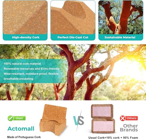 مسند رقبة جيتار الفلين، وسادة دعم مهد رقبة الجيتار، ملحقات الجيتار للإصلاح والصيانة والتنظيف، أداة لوثير للآلات الوترية، فلين طبيعي 100%. in Kuwait