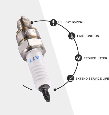 GOOFIT A7TC Spark Plug for 110cc 125cc 140cc ATV Dirt Bike Go Kart Scooter in Saudi Arabia