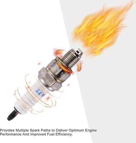 GOOFIT A7TC Spark Plug for 110cc 125cc 140cc ATV Dirt Bike Go Kart Scooter in Saudi Arabia