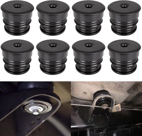 حامل جسم من السيليكون متوافق مع 2008-2016 Ford F250 F350 Super Duty Crew Cab 2WD 4WD بطانات تثبيت الكابينة المصنوعة من السيليكون لتحسين أداء القيادة الوعرة in Kuwait