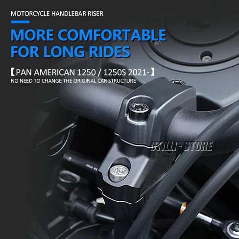 جديد 1 زوج لعموم أمريكا 1250S 1250 ملحقات الدراجات النارية الخاصة المقود الناهض بار المشبك جبل PA1250 PA1250S 2021 2022 in Kuwait