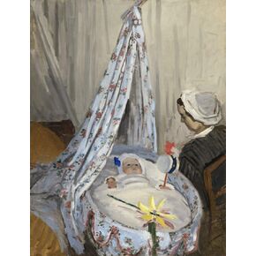 The Cradle-Camille With The ArtistS Son Jean Poster Print (18 x 24)