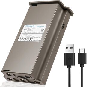 36000mWh Rechargeable Lithium-ion Battery Pack for Reveal Trail Cameras – Compatible with Reveal X, XB, SK, X Pro, Pro 3.0, X Gen 2.0, X Gen 3.0 Hunting Cameras (2 Pack)