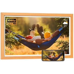 Digital Picture Frame 11" WiFi Photo Frame - 2K IPS Touch Screen, 32GB 2176 * 1600 Smart Picture Frame, Motion Sensor, Share Photos and Videos Via App or Email, Free Cloud Storage, Gifts for Mom Dad